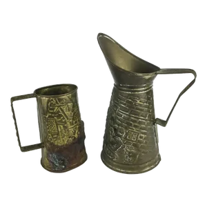 Vintage Brass Bar Vessels Made in England