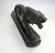 Safari Vintage Horn Carving of a Ferocious Panther For Sale - Image 3 of 10