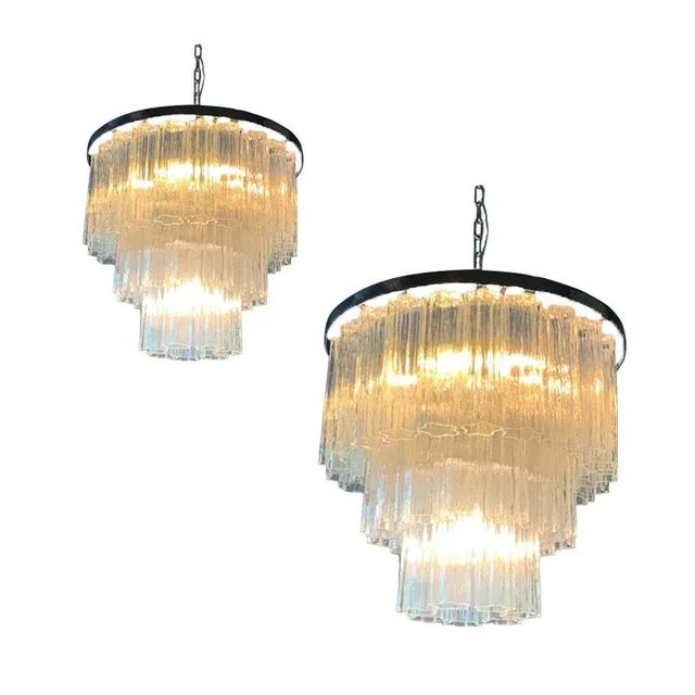 Murano Glass Sputnik Chandeliers by Simoeng, Set of 2 For Sale - Image 12 of 12