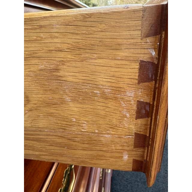 Late 20th Century Cherry Pennsylvania Classics Chest on Chest For Sale In Boston - Image 6 of 9