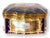 An exquisite late nineteenth century French porcelain box in the Sèvres taste, richly decorated with hand-painted...