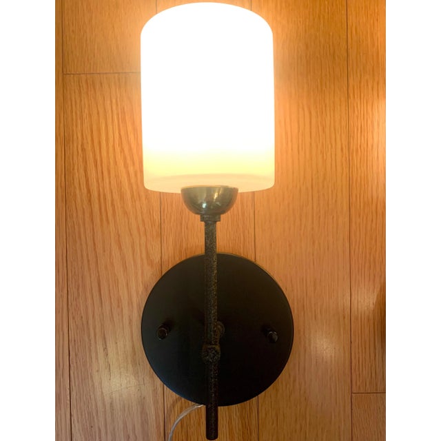 Black Lunel French 1960s Wall Lights - A Pair For Sale - Image 8 of 13