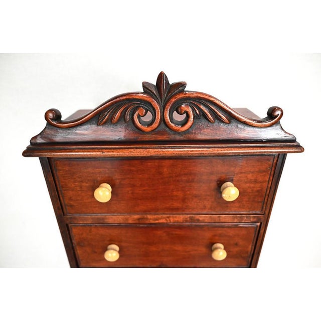 1960s Small Mahogany Chest of Drawers, 1960 For Sale - Image 5 of 18