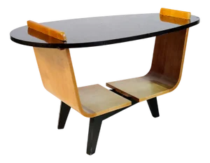 Tripod Pedestal Table by Gustave Gautier, France, 1955