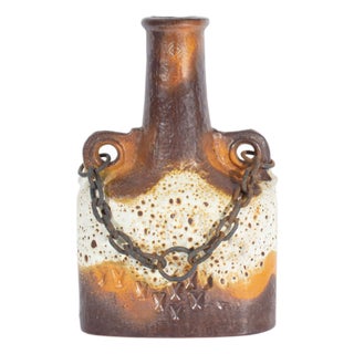 Carstens Tönnieshof “Luxus” West German Vase With Chain For Sale