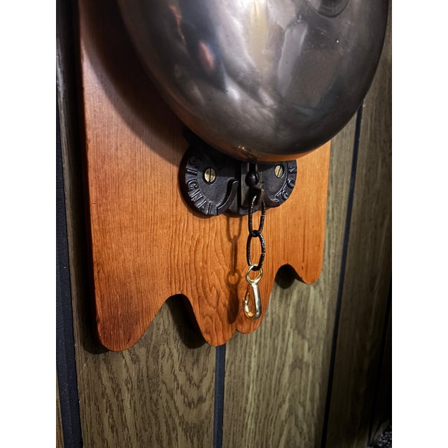 1886 Rare Patented Brass Ringside Boxing “Signal Gong Bell” For Sale - Image 16 of 16