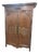 Antique French Provincial Carved Oak Wardrobe, 1850 For Sale