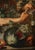 17th Century Bottega Di Abraham Brueghel, Portrait of the Greek Philosopher Diogenes with a Composition of Fruit, 1680, Oil on Canvas For Sale - Image 5 of 14