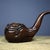 Wood Late 19th Century Carved Rosewood Tobacco Pipe With Dragon Motif, 680g For Sale - Image 7 of 9