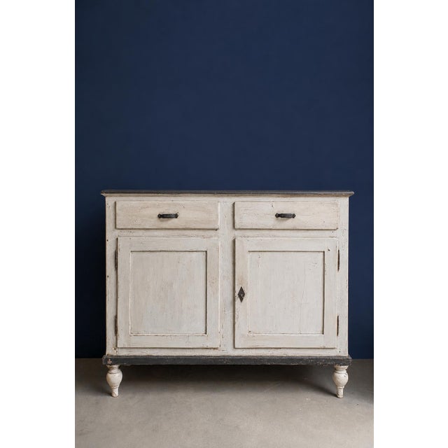 Antique Painted Rustic Sideboard, 1890s For Sale - Image 10 of 10