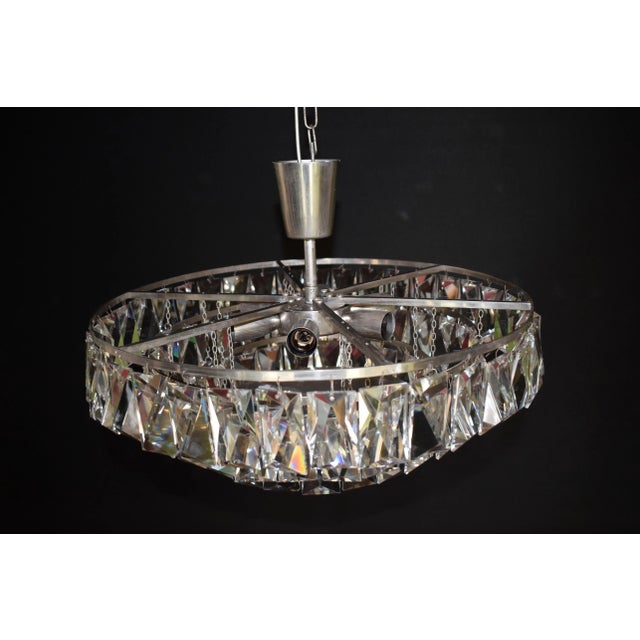 1960s Austrian Large Crystal Chandelier from Bakalowits & Sohne, 1960s For Sale - Image 5 of 7