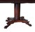 Burnt Umber 19th Century Mahogany Two-Part Drop Leaf Breakfast/Card Table For Sale - Image 8 of 12