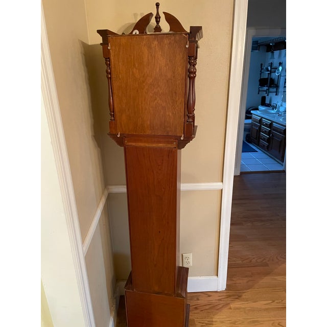American Vintage Emperor Grandfather Clock 353801 For Sale - Image 3 of 11