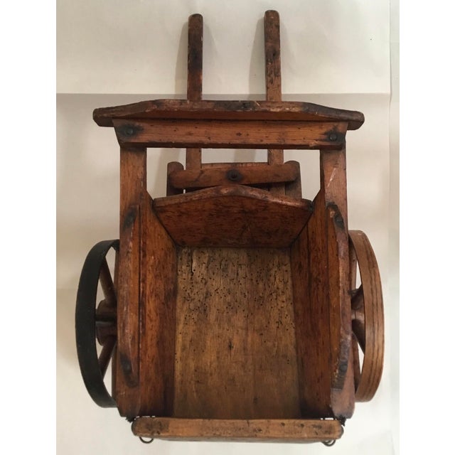 1900 - 1909 1900s English Toy Maker Garden Cart For Sale - Image 5 of 9
