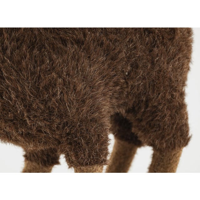 Vintage Alpaca Plush Toy, 1960s For Sale - Image 10 of 13