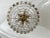 Large Brutalist Crystal & Gilded Brass Chandelier from Palwa For Sale - Image 6 of 12