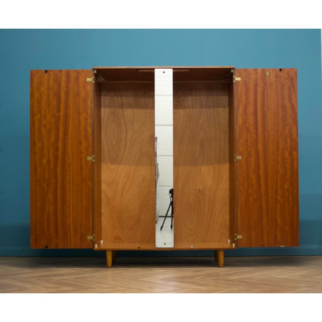 1960s Mid-Century Teak Wardrobe from Stonehill, 1960s For Sale - Image 5 of 12