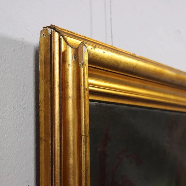 Rest on the Flight Into Egypt, 19th Century, Oil on Canvas For Sale - Image 9 of 11