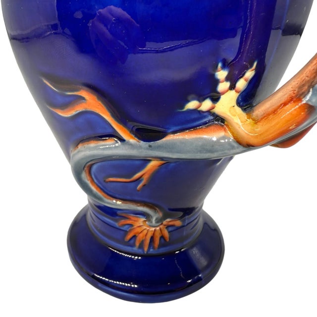 Ceramic A Wedgwood Majolica Dragon Jug, Designed by Hughes Protât and Dated 1878 For Sale - Image 7 of 11