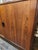 Vintage Mid Century Modern Rosewood Credenza by P. Vestergaard | Sliding Door Sideboard Cabinet | Danish Modern Storage Console, Attributed For Sale In Baltimore - Image 6 of 17