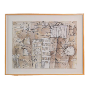 Lindsey Nobel Mixed Media Artwork 1997