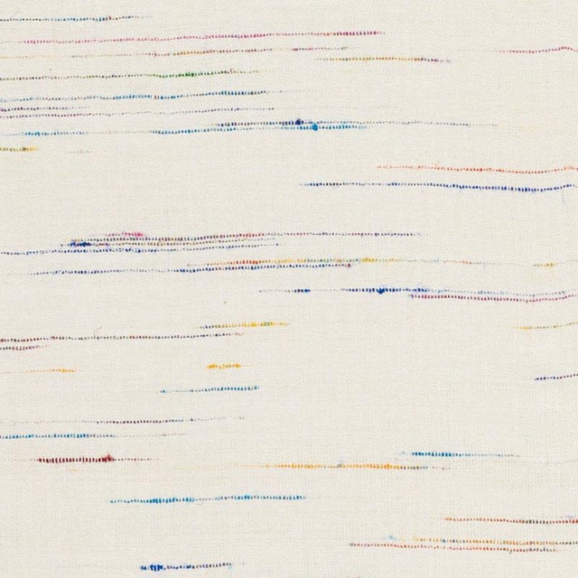 This slubby weave of twisted, multi-colored, silk-blend yarns has a lovely hand and just the right mix of random, textural...