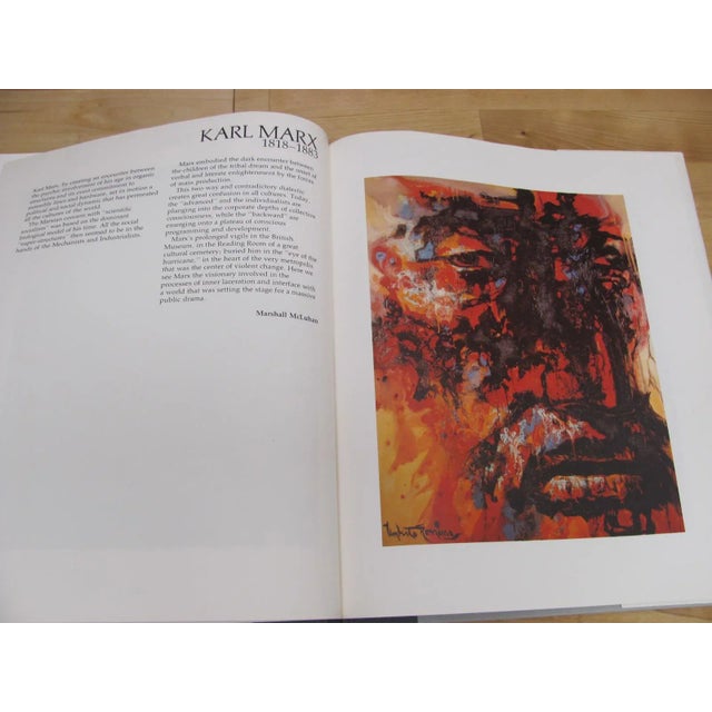 Artist Signed "Great Men" by Umberto Romano 1st Printing Drawing ? Art Book 1979 For Sale In Providence - Image 6 of 12