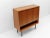 Mid-Century Modern Danish Teak Two-Door Bar Cabinet, 1960s For Sale - Image 3 of 15