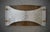 Vintage Square Art Glass and Brass Wall Light, 2000 For Sale - Image 4 of 11