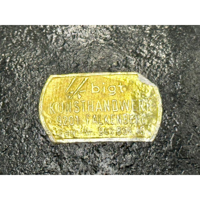 German Brutalist Candleholder from GK Bigt Kunsthandwerk, 1970s For Sale - Image 6 of 9