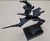 Black 1960s George Koras Bronze Abstract Brutalist Sculpture "Amazon" For Sale - Image 8 of 8
