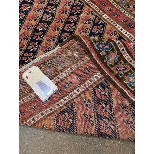 Textile Persian Antique Lory Tribal Gallery Runner Rug - Circa 1880 For Sale - Image 7 of 7