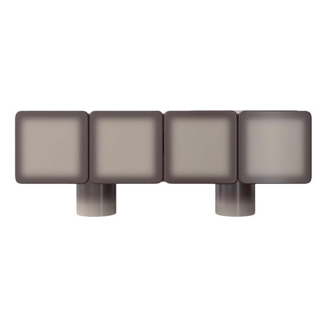 Four-Doors Sideboard with Lacquer Finish by Ultramobili For Sale