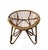Vintage Rattan & Wicker Lounge Armchair, Italy, 1960s For Sale - Image 9 of 9