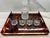Large Christian Dior Lucite & Brass Serving Tray For Sale - Image 9 of 10