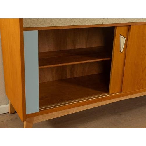 Tan Mid-Century Kitchen Cabinet, 1950s For Sale - Image 8 of 15