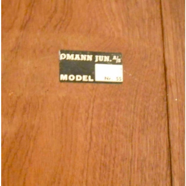 Mid 20th Century Omann Jun 8 Foot Rosewood Dining Table For Sale - Image 13 of 13