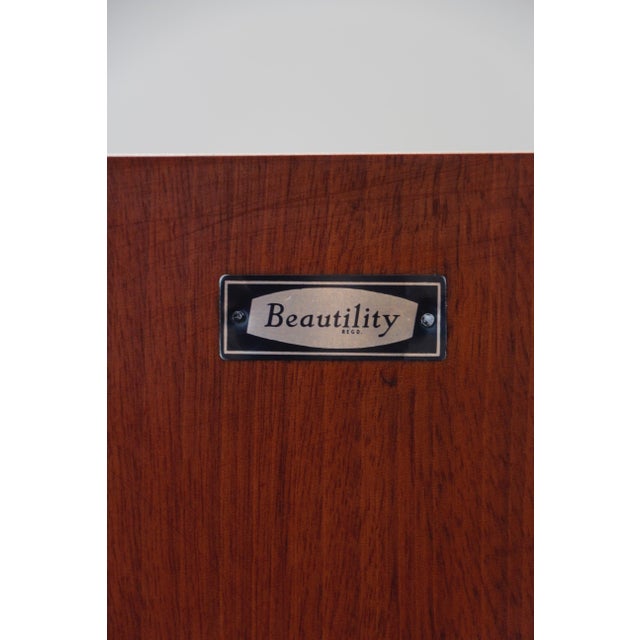 Mid-Century Modern Vintage Teak Sideboard from Beautility, 1960s For Sale - Image 3 of 18