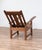 Brown Early 20th Century Indonesian Teak Slanted Back Lounge Chair For Sale - Image 8 of 9