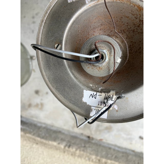 2010s Contemporary Hudson Vallery Haverhill Industrial Style Pendant Lights - Set of 2 For Sale - Image 5 of 10