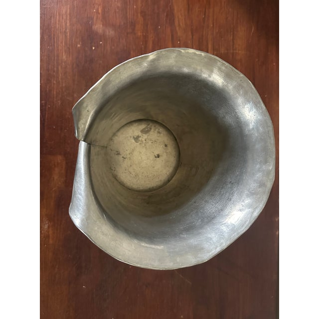 Metal Pewter Champagne Bucket Cooler by Jean Goardere, 1970s For Sale - Image 7 of 16