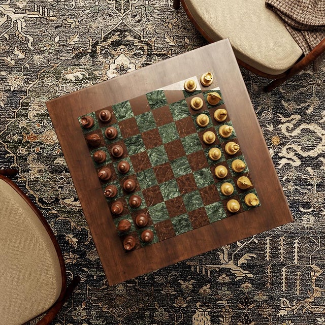 Howard Chess Table by Wood Tailors Club For Sale - Image 10 of 12