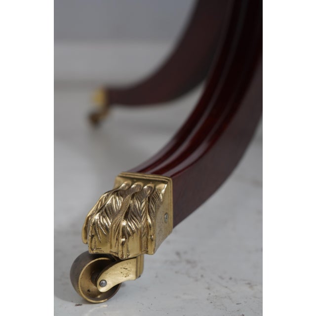 Baker Colonial Williamsburg Inlaid Dining Table For Sale In Philadelphia - Image 6 of 12