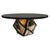 Not Yet Made - Made To Order "Manchot" Round Table With Stainless Steel, Bronze, Handmade For Sale - Image 5 of 9