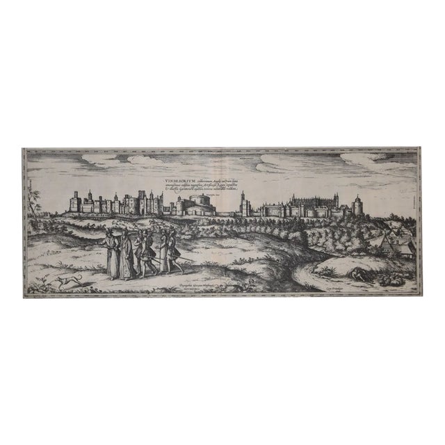 Windsor, Antique Map from ''Civitates Orbis Terrarum'' 1572-1617 For Sale