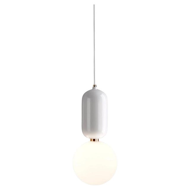 Aballs T Me Black Suspension Lamp by Jaime Hayon for Parachilna For Sale - Image 9 of 12