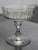 1950s Vintage Crystal Champagne Glasses, 1950s, Set of 7 For Sale - Image 5 of 10
