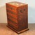 Chinese Vintage Chinese Huali Rosewood Mother-of-Pearl Inlaid 5-Drawer Jewelry Chest For Sale - Image 3 of 9
