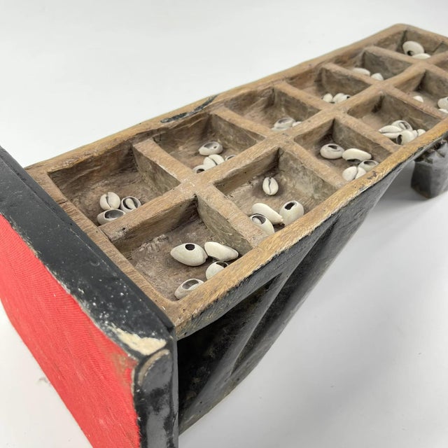 African Early 20th Century Dan Female Figure Mancala Game Board on Custom Base For Sale - Image 3 of 11