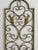 Bronze Vintage 36" Wrought Iron Scroll Wall Panel With Cast Leaf Accents For Sale - Image 8 of 17